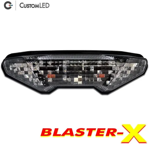 Miniatura 5 de Blaster-X - Luz trasera LED integrada para Yamaha Tracer 900 y 900 GT 2019-2020 (lente transparente)