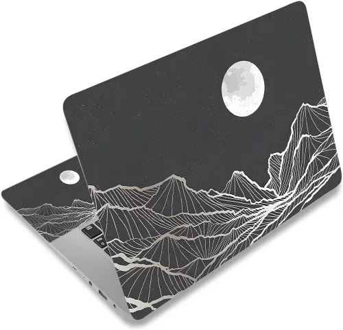 Miniatura 47 de Adhesivo para laptop de 12.1-15.6 pulgadas, calcomanía reutilizable universal de vinilo para laptop, protector de arte impermeable en color panal