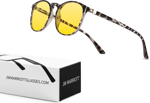 Miniatura 9 de JW MARRIOTT Lentes de bloqueo de luz azul, lentes de luz azul para mujeres y hombres, lentes transparentes antiBlu-Ray