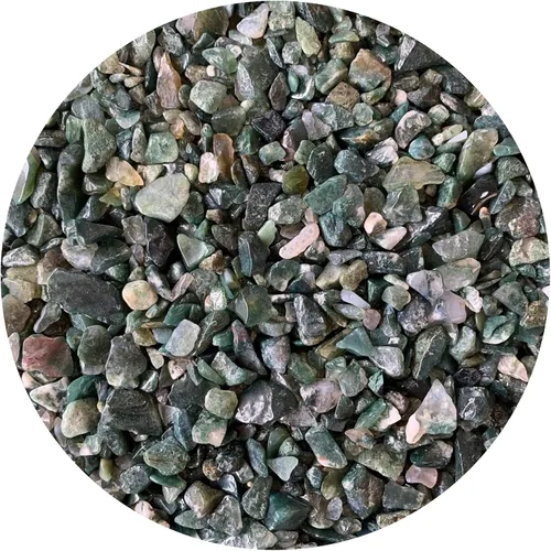 Miniatura 36 de GAF TREASURES Chips de piedras preciosas de jade semi nefrita natural, de 0.5 libras, mini cristales triturados, chips de cristal sin perforar