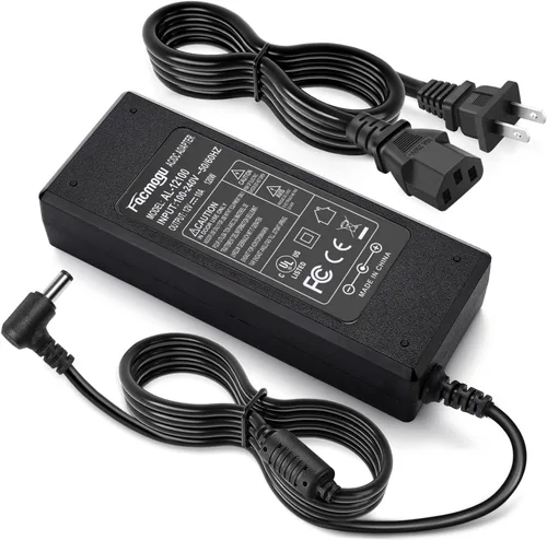 Miniatura 2 de Facmogu 12V 10A Fuente de alimentación Adaptador de CA a CC, Convertidor de CA a CC 100V-240V a 12V 10A 120W, Transformador de potencia de 12