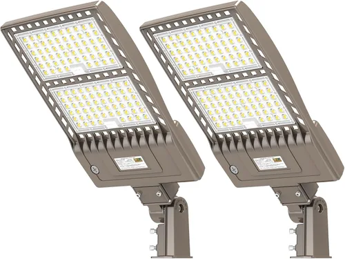 Miniatura 12 de Luces LED de estacionamiento de 480 V 150 W 21000 LM LED Shoebox Pole Lights Fixture 400W HID/HPS Reemplazo 5000K IP65 AC 277-480V UL Listado