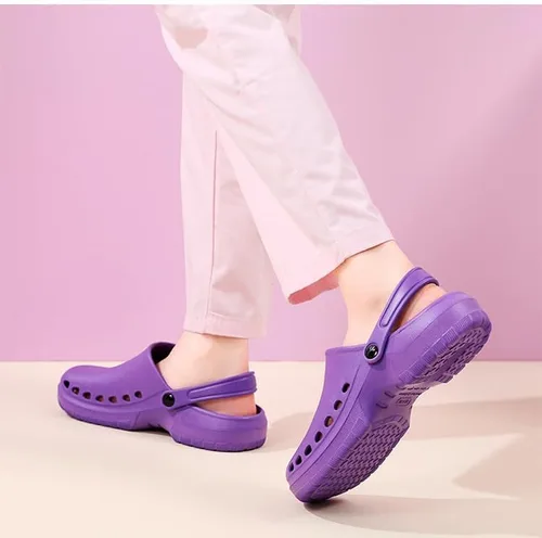 Miniatura 7 de Lightweight EVA Work Clogs for Men & Women, Non-Slip Professional Shoes for Kitchen, Hospital, Restaurant & Garden, Breathable Ventilated & Machine