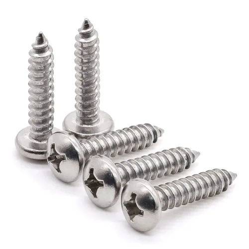 Miniatura 10 de Glvaner #4 tornillos autorroscantes de cabeza plana de 1-1/4 pulgadas (100 piezas) para madera, acero inoxidable 18/8 304, tornillos de chapa