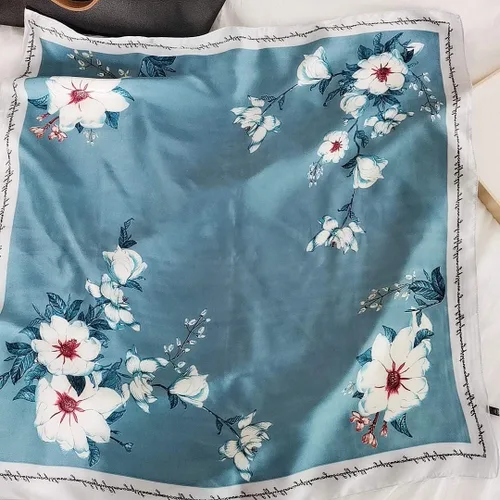 Miniatura 186 de FONYVE - Pañuelo de satén sedoso de tamaño mediano para mujer, cuadrado, 27.5 x 27.5 pulgadas