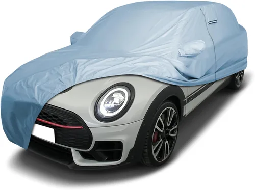 Miniatura 20 de iCarCover Funda de auto personalizada para Mini Clubman (2008-2014), impermeable, para todo tipo de clima, lluvia, nieve, protección solar UV