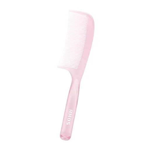 Miniatura 18 de RHOS Juego de peines para mujeres y hombres, 3 piezas, dientes anchos, cola de rata, peines para el pelo de tocador, peines desenredantes para todo