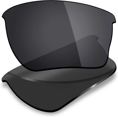 Miniatura 2 de Mryok 4 pares de lentes polarizadas de repuesto para gafas de sol Oakley Quarter Jacket - Stealth BlackFire RedIce BlueSilver Titanium