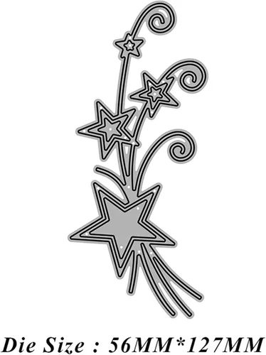 Miniatura 7 de Troqueles de álbum de recortes para hacer tarjetas, troqueles de corte de metal para Navidad, plantilla de perforación para manualidades de papel