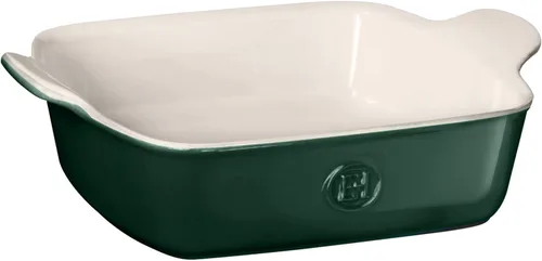 Emile Henry Plato cuadrado para hornear de 2 cuartos de galón de 9 x 9 pulgadas - Colección Modern Classics | Evergreen