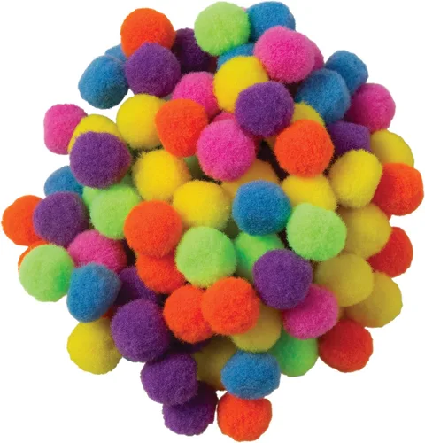 Miniatura 3 de Creativity Street Pompones, 100 piezas