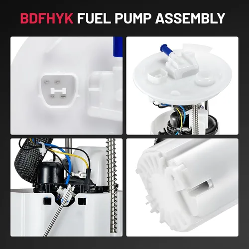 Miniatura 2 de BDFHYK Conjunto de bomba de combustible E2592M compatible con Ford Focus 2012 2013 2014 2015 2016 2017 2018 1.0L 2.0L, reemplaza 66028, P76863M