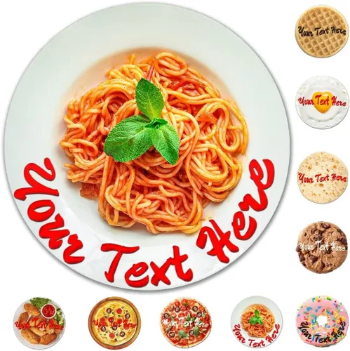 Miniatura 20 de Manta redonda de ramen personalizada con nombre y texto, manta de comida personalizada, regalos novedosos, mantas suaves personalizadas para Manta