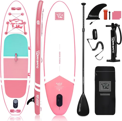 Miniatura 11 de Inflatable Paddle Board with Premium SUP Board Accessories, Allround Paddle Boards for Adults/Youth,Stand Up Paddle Board Defender Collection