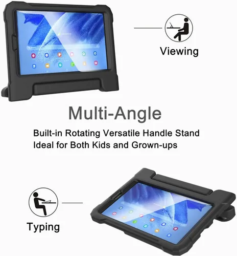 Miniatura 3 de MAISON Funda para niños para Samsung Galaxy Tab A9 de 8.7 pulgadas 2023 SM-X110/X115/X117 y Galaxy Tab A7 Lite de 8.7 pulgadas 2021 T220/T225/T227 a