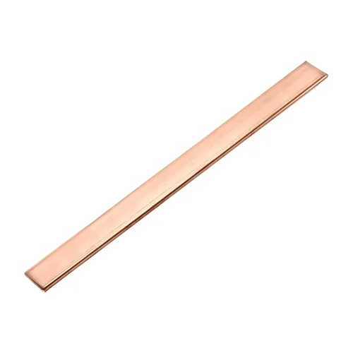 Miniatura 7 de MECCANIXITY 1 barra plana de cobre de 12 x 1 pulgada, barra de cobre de 1/4 pulgadas de grosor para proyectos arquitectónicos de sistemas de puesta