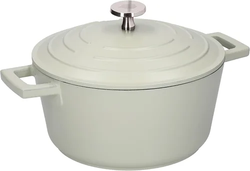 Miniatura 16 de MasterClass - Cazuela de aluminio fundido para crema, 11.0 in, 5 litros, caja de regalo