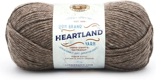 Miniatura 78 de Lion Brand Yarn Heartland Yarn - Hilo multicolor para tejer, tejer y tejer, paquete de 3, color congaree