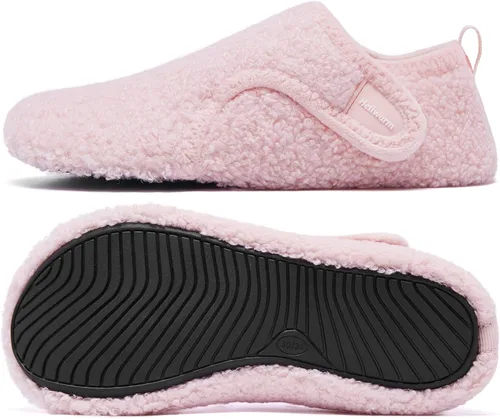 Miniatura 5 de Heiiwarm Pantuflas de invierno cálidas para interiores, ligeras, para el dormitorio, calcetines descalzos para la casa (bebéniño pequeñoniño grande)