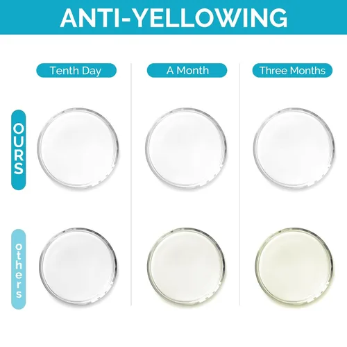 Miniatura 3 de Kit de Resina UV 1000g a Granel Sin Olor Resina de Epoxi UV Transparente Mejorada Resina de Curación Rápida y Dura Kit para Hacer Joyas Manualidades