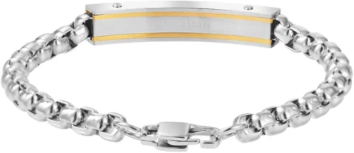 Miniatura 2 de Van Heusen Pulsera de identificación de cadena de acero inoxidable para hombre