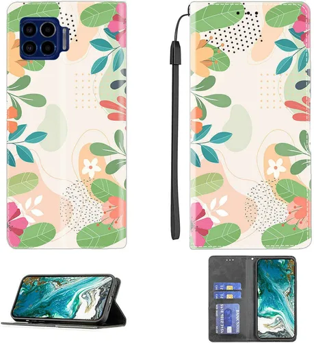 Miniatura 142 de Funda para Moto One Zoom compatible con Motorola One Zoom Phone Case Flip Stand Cover Magnetic Close YHD