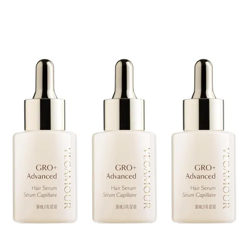VEGAMOUR GRO+ Advanced Hair Serum | Mejora la densidad del cabello, reduce la caída y promueve un cuero cabelludo equilibrado | Para signos severos