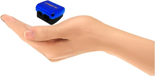Miniatura 2 de Sacapuntas 2-en-1 de los cosméticos del maquillaje 2 PC, color azul