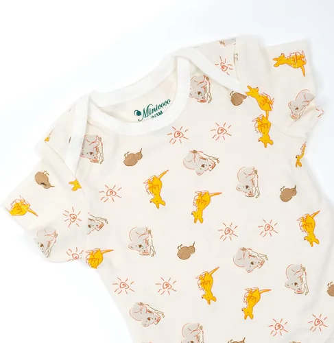 Miniatura 4 de Minicoco Body unisex para bebé, multipacks súper suave, ropa interior para bebé recién nacido a bebé, 100% algodón
