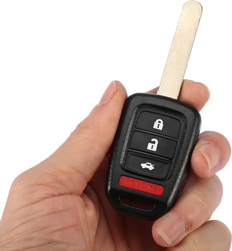 Miniatura 6 de X AUTOHAUX Llavero remoto de entrada sin llave para automóvil 433Mhz 4 botones MLBHLIK6-1TA para Honda Accord 2016 2017 para Honda Civic 2016-2020
