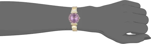 Miniatura 7 de Anne Klein Reloj de pulsera con purpurina acentuada para mujer
