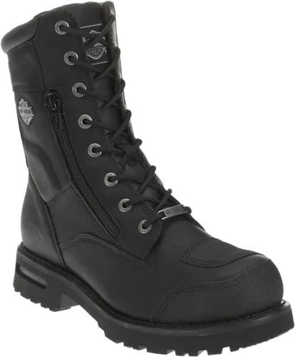 Miniatura 2 de Harley-Davidson Riddick D98308 Botas de moto negras con cordones de 8 pulgadas para hombre