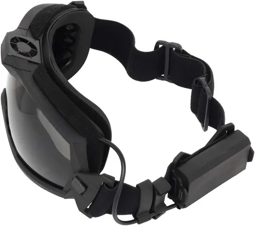 Miniatura 6 de H World Shopping Gafas de Airsoft antivaho con ventilador y lente intercambiable para disparos militares, gafas de seguridad y gafas
