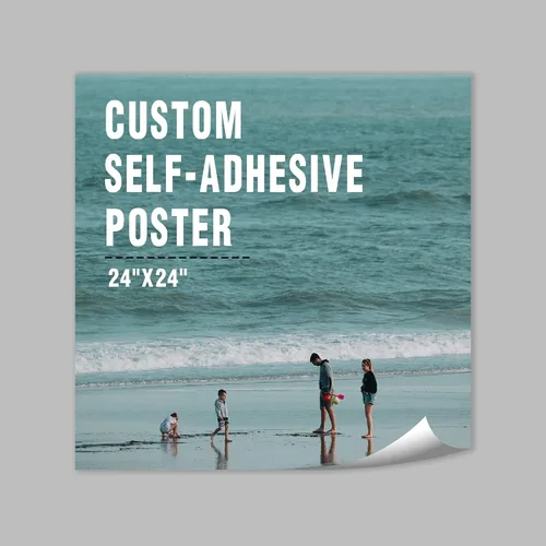 Miniatura 24 de wall26 Impresiones de póster personalizadas: carga tu imagen/foto, foto personalizada en impresión de póster autoadhesiva, duradera e impermeable