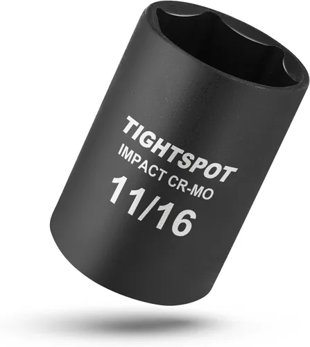 Miniatura 38 de TIGHTSPOT 1/2 Pulgada de transmisión - Vaso de impacto profundo de 36 mm con diseño de 6 puntos anti-redondeo, acero CRMO tratado térmicamente