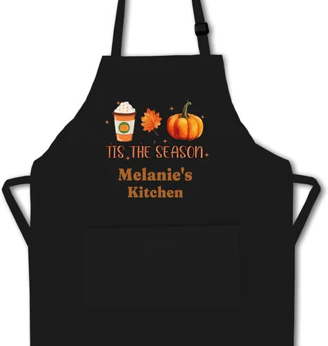 Delantales de Halloween personalizados para mujer, delantal de otoño y otoño, regalo único de cocina para Acción de Gracias, Navidad, Delantales de