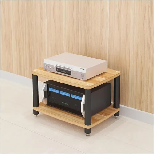 Miniatura 19 de Soporte para medios de audio y video, soporte de TV para juegos y estante estéreo, torre de audio, soporte para reproductor de grabaciones, pequeño