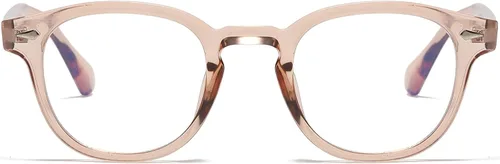 Miniatura 9 de AIEYEZO Retro Computer Blue Light Blocking Glasses for Men Women Fashion Round Computer Gaming Glasses