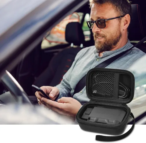 Miniatura 6 de Funda compatible con TOPDON TopScan OBD2/XTOOL escáner herramienta de diagnóstico, lector de código de tarjetas de escáner inalámbrico OBD2