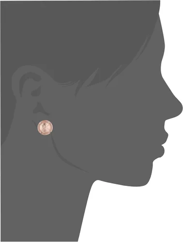 Miniatura 3 de Michael Kors - Aretes dorados de acero inoxidable para mujer, joyería para mujer