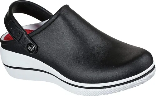 Miniatura 2 de Skechers Work Amreli Zuecos suaves para mujer puntera antideslizante