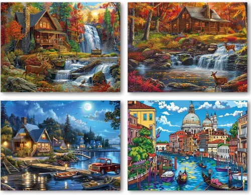 Miniatura 8 de DOTSOPS Kits de Pintura de Diamantes Arte Adultos Kit de Pintura Manualidades DIY Arte de Diamantes 5D Paquetes Kits Completos para Adultos