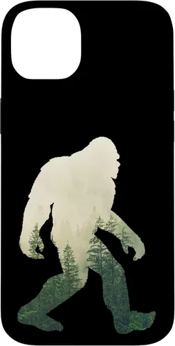 Miniatura 15 de iPhone 12 Pro Max Bigfoot figura Sasquatch Yeti Nature doble caso de exposición