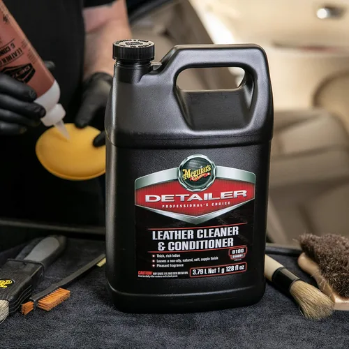 Miniatura 4 de Meguiar 's D18001 – Limpiador y acondicionador de piel – 1 galón.
