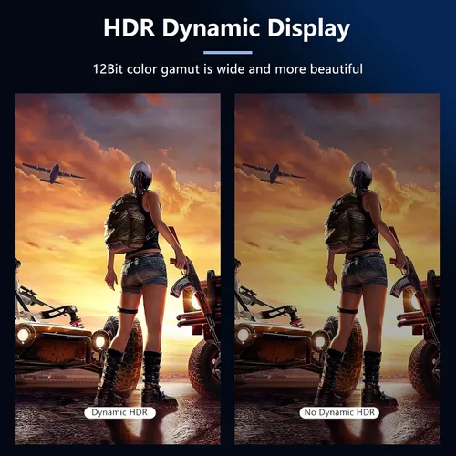 Miniatura 5 de Cable HDMI 2.1 8K de 3 pies, 48 Gbps de ultra alta velocidad para juegos, cables trenzados compatible con 8K @60HZ/4K @120Hz, eARC, HDR dinámico