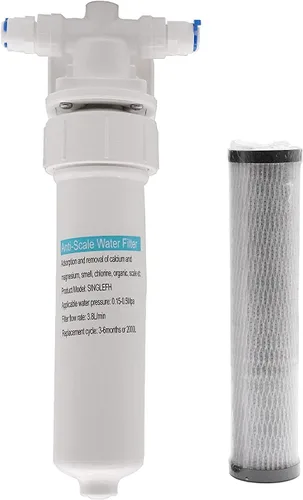 Miniatura 9 de Westbrass CO133-62 Kit de grifo dispensador de agua fría pura estilo Touch-Flo de 8 pulgadas con filtro, paquete de 2 cartuchos de repuesto, colador