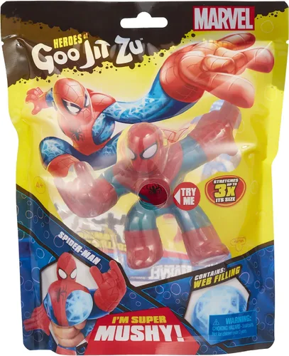 Miniatura 5 de Heroes of Goo Jit Zu - Paquete oficial de héroes de Marvel, Spider-Man, multicolor (41054)