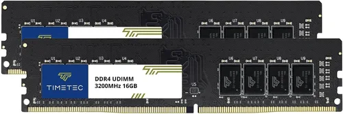 Miniatura 23 de Timetec Pinnacle Konduit Kit de 16 GB (2 x 8 GB) DDR4 3200 MHz PC4-25600 CL16-18-18-38 XMP2.0 Overclocking 1.35V Compatible con AMD e Intel Desktop