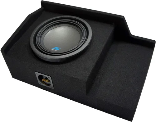 Miniatura 12 de American Sound Connection Compatible con Chevy Silverado Ext Cab Truck Alpine S-W12D4 Tipo S subwoofer de audio para coche personalizado individual