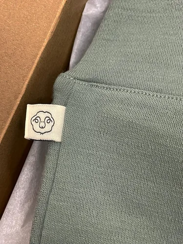 Miniatura 10 de Woolino Pantalones de mameluco con pies para bebé, 100% lana merina, pantalones para recién nacido con pies para bebé niño y niña